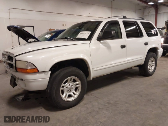 2003 Dodge Durango SLT with VIN 1D4HS48N33F629275, listed as a IAAI auction lot 41667214 with 163,391 mi miles and . Bid and sale history available at DreamBid. Image 20.