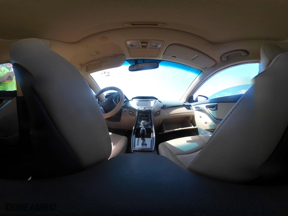 2013 Hyundai Elantra GLS PZEV with VIN 5NPDH4AE4DH294023, listed as a IAAI auction lot 41570524 with 1 mi miles. Bid and sale history available at carsss.com. Image 19.