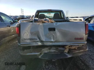 2002 GMC Sonoma SLS with VIN 1GTCS14W828187293, listed as a Copart auction lot 79711684 with 0 mi miles and Salvage Title. Bid and sale history available at carsss.com. Image 6.