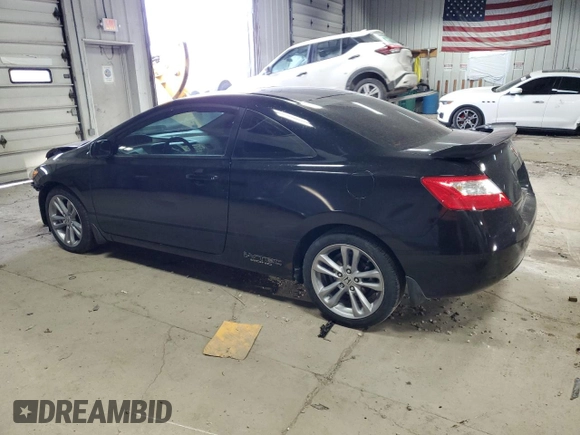 2008 Honda Civic Cpe Si with VIN 2HGFG21548H705159, listed as a Copart auction lot 43511485 with 141,600 mi miles and Clean Title. Bid and sale history available at carsss.com. Image 2.
