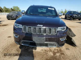 2019 Jeep Grand Cherokee Limited X with VIN 1C4RJFBT2KC591948, listed as a Copart auction lot 55789005 with 54,110 mi miles and Salvage title. Bid and sale history available at DreamBid. Image 5.