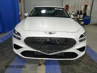 2023 Genesis G70 2.0T with VIN KMTG34TAXPU131832, listed as a Copart auction lot 44111124 with 3,203 mi miles and Non Repairable. Bid and sale history available at DreamBid. Image 5.