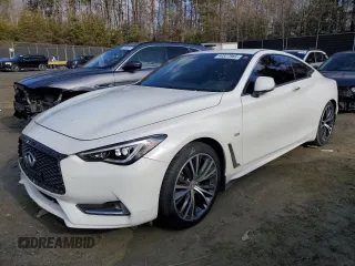 2017 Infiniti Q60 2.0t Premium with VIN JN1CV7EK2HM111111, listed as a Copart auction lot 44327985 with 83,511 mi miles and Salvage Title. Bid and sale history available at carsss.com. Image 1.