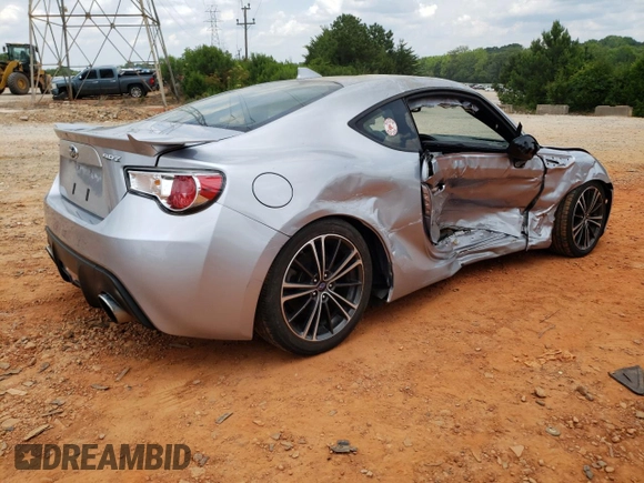 2015 Subaru BRZ Limited with VIN JF1ZCAC10F8605824, listed as a Copart auction lot 60963535 with 38,095 mi miles and Salvage title. Bid and sale history available at DreamBid. Image 3.
