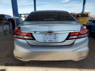 2013 Honda Civic LX with VIN 2HGFB2F53DH527388, listed as a Copart auction lot 46123985 with 146,591 mi miles and Salvage Title. Bid and sale history available at DreamBid. Image 6.