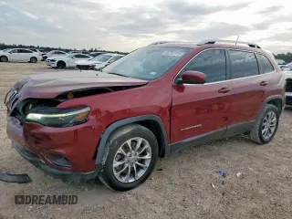 2019 Jeep Cherokee Latitude Plus with VIN 1C4PJLLB8KD176655, listed as a Copart auction lot 63762115 with 111,973 mi miles and Salvage title. Bid and sale history available at DreamBid. Image 1.