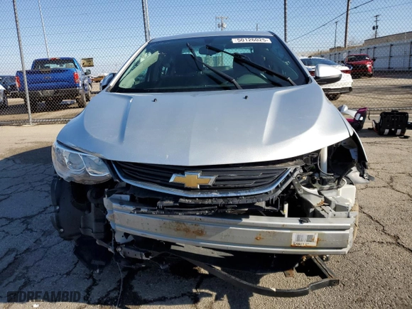 2017 Chevrolet Sonic LT with VIN 1G1JD5SH9H4124595, listed as a Copart auction lot 50126025 with 96,612 mi miles and Salvage Title. Bid and sale history available at carsss.com. Image 5.