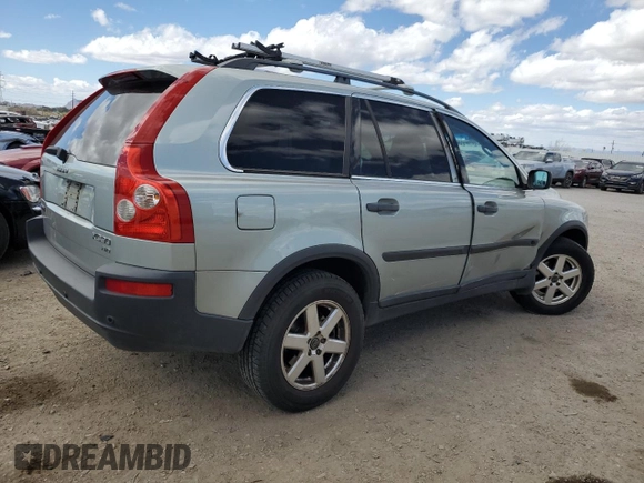 2004 Volvo XC90 with VIN YV1CZ59H541055479, listed as a Copart auction lot 48234145 with 176,648 mi miles and Salvage Title. Bid and sale history available at carsss.com. Image 3.