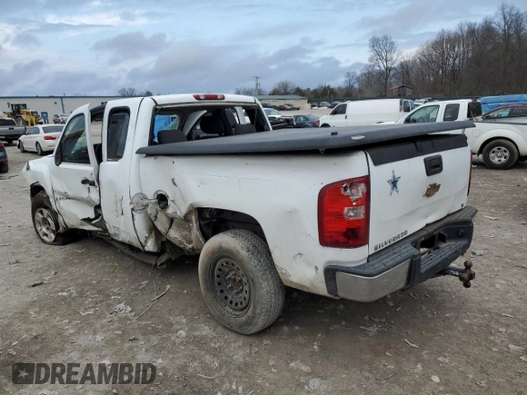 2007 Chevrolet Silverado 1500 LT w/1LT with VIN 2GCEC19C571585382, listed as a Copart auction lot 43993305 with 0 mi miles and Salvage Title. Bid and sale history available at carsss.com. Image 2.