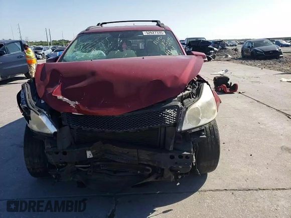 2012 Chevrolet Traverse 1LT with VIN 1GNKRGED0CJ164101, listed as a Copart auction lot 52627335 with Not Provided miles and Salvage Title. Bid and sale history available at DreamBid. Image 12.