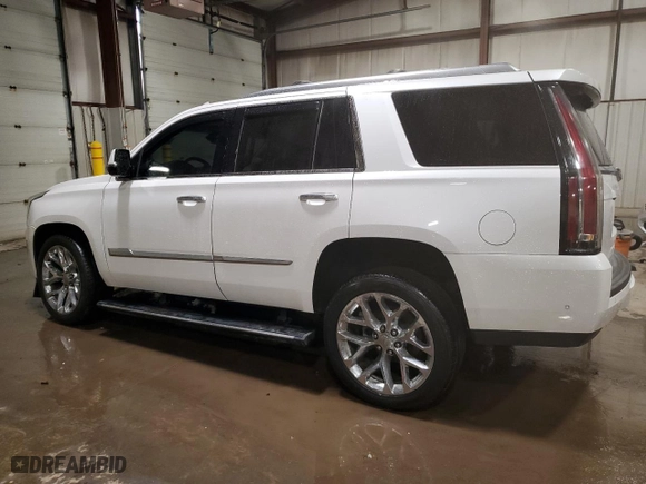 2018 Cadillac Escalade Premium Luxury with VIN 1GYS4CKJ9JR312572, listed as a Copart auction lot 42910345 with 146,172 mi miles and Salvage Title. Bid and sale history available at carsss.com. Image 2.