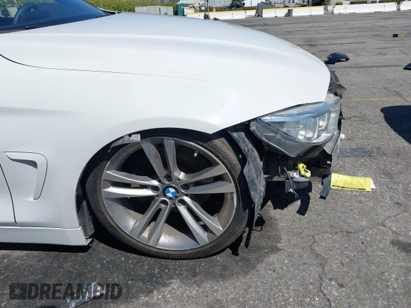 2017 BMW 4 Series 430i with VIN WBA4F7C31HG789340, listed as a IAAI auction lot 41871217 with 97,971 mi miles and . Bid and sale history available at DreamBid. Image 17.