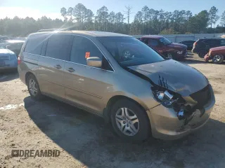 2006 Honda Odyssey EX-L with VIN 5FNRL38666B409588, listed as a Copart auction lot 41760645 with 188,147 mi miles and Salvage Title. Bid and sale history available at carsss.com. Image 4.