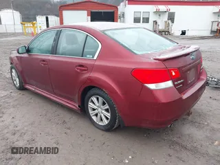 2012 Subaru Legacy 2.5i Premium with VIN 4S3BMBG60C3006564, listed as a IAAI auction lot 41136110 with 158,622 mi miles. Bid and sale history available at carsss.com. Image 3.