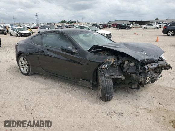 2011 Hyundai Genesis Coupe with VIN KMHHT6KDXBU064275, listed as a Copart auction lot 55159245 with 134,781 mi miles and Salvage title. Bid and sale history available at DreamBid. Image 4.