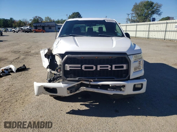 2017 Ford F-150 XL with VIN 1FTEW1C83HKD58172, listed as a Copart auction lot 80305554 with 131,377 mi miles and Salvage Title. Bid and sale history available at carsss.com. Image 5.