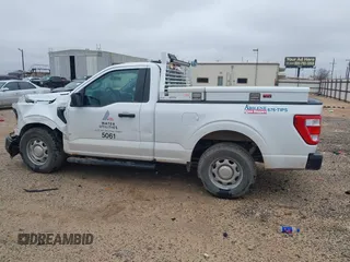 2023 Ford F-150 XL with VIN 1FTMF1CPXPKF78037, listed as a IAAI auction lot 41449060 with 13,255 mi miles and . Bid and sale history available at carsss.com. Image 14.