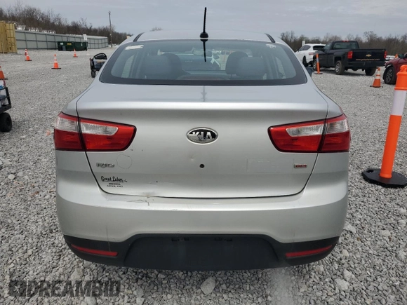 2013 Kia Rio LX with VIN KNADM4A30D6280069, listed as a Copart auction lot 52555955 with 146,748 mi miles and Clean Title. Bid and sale history available at carsss.com. Image 6.