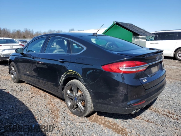 2017 Ford Fusion Sport with VIN 3FA6P0VP2HR249333, listed as a Copart auction lot 49861145 with 77,577 mi miles and Salvage Title. Bid and sale history available at carsss.com. Image 2.