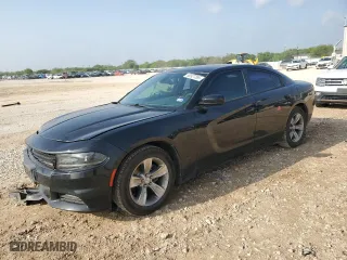 2016 Dodge Charger SXT with VIN 2C3CDXHG4GH297506, listed as a Copart auction lot 50927265 with 110,229 mi miles and Salvage Title. Bid and sale history available at carsss.com. Image 1.