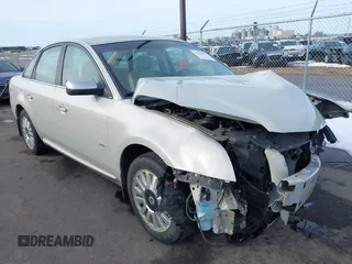 2008 Mercury Sable with VIN 1MEHM40W78G616251, listed as a IAAI auction lot 41754487 with 1 mi miles. Bid and sale history available at carsss.com. Image 1.