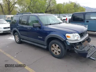 2006 Ford Explorer XLT с VIN 1FMEU73E46UA18945, выставлен на аукционе IAAI как лот 42091713 с пробегом 155 949 миль миль и . История ставок и продаж доступна на DreamBid. Изображение 1.