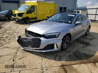 2023 Audi A5 Sportback Premium Plus with VIN WAUCBCF54PA048694, listed as a Copart auction lot 66072354 with 26,226 mi miles and Salvage Title. Bid and sale history available at carsss.com. Image 11.