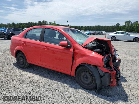 2009 Chevrolet Aveo 1LT z VIN KL1TD56E49B331612, wystawiony jako Copart lot #57293475 z przebiegiem Nie podano mil oraz Szkoda całkowita • Salvage title. Historia ofert i sprzedaży dostępna na DreamBid. Obrazek 4.