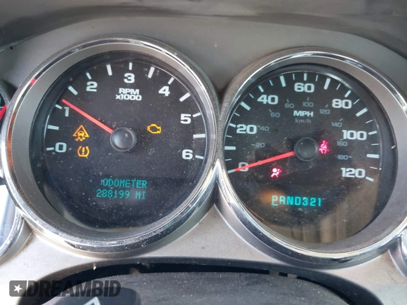 2008 Chevrolet Silverado 1500 LTZ with VIN 2GCEK133981331008, listed as a IAAI auction lot 42228223 with 288,199 mi miles and . Bid and sale history available at DreamBid. Image 7.
