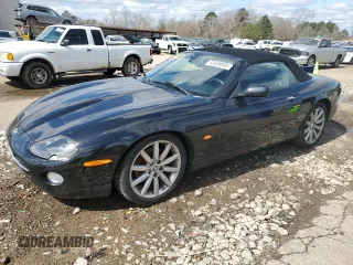 2005 Jaguar XK with VIN SAJDA42C352A42661, listed as a Copart auction lot 47638005 with 103,617 mi miles and Salvage Title. Bid and sale history available at carsss.com. Image 1.