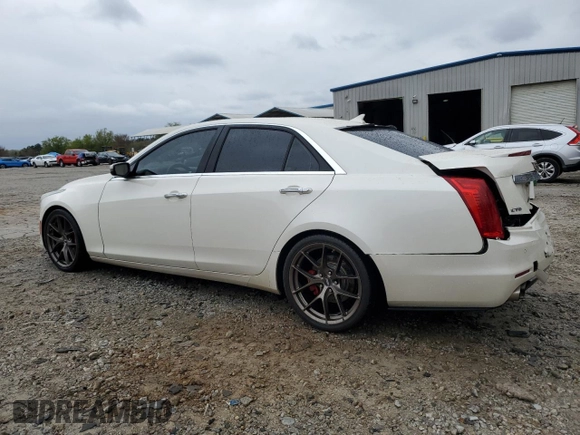 2014 Cadillac CTS Vsport Premium RWD z VIN 1G6AV5S80E0173873, wystawiony jako Copart lot #49964255 z przebiegiem 122 615 mil mil oraz Szkody całkowita. Historia ofert i sprzedaży dostępna na DreamBid. Obrazek 2.