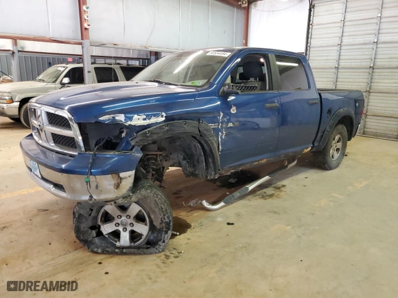 2010 Dodge Ram 1500 Laramie with VIN 1D7RV1CTXAS197825, listed as a Copart auction lot 60834494 with 187,822 mi miles and Salvage Title. Bid and sale history available at carsss.com. Image 1.