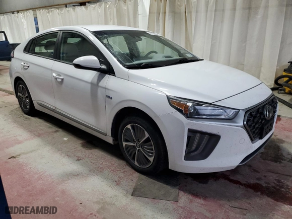 2020 Hyundai Ioniq Plug-In Hybrid SE with VIN KMHC65LD0LU237765, listed as a Copart auction lot 81758554 with NaN miles and Salvage Title. Bid and sale history available at carsss.com. Image 4.