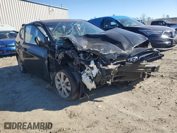 2012 Hyundai Accent SE with VIN KMHCU5AE7CU039914, listed as a Copart auction lot 88145475 with 0 mi miles and Salvage Title. Bid and sale history available at carsss.com. Image 4.