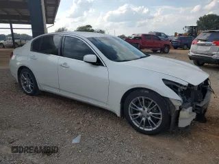 2008 Infiniti G35 with VIN JNKBV61E88M202904, listed as a Copart auction lot 72612534 with 179,386 mi miles and Salvage Title. Bid and sale history available at DreamBid. Image 4.