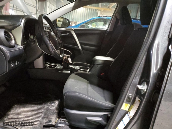 2017 Toyota RAV4 Hybrid XLE with VIN JTMRJREV9HD126701, listed as a Copart auction lot 49251405 with 195,383 mi miles and Salvage Title. Bid and sale history available at carsss.com. Image 7.