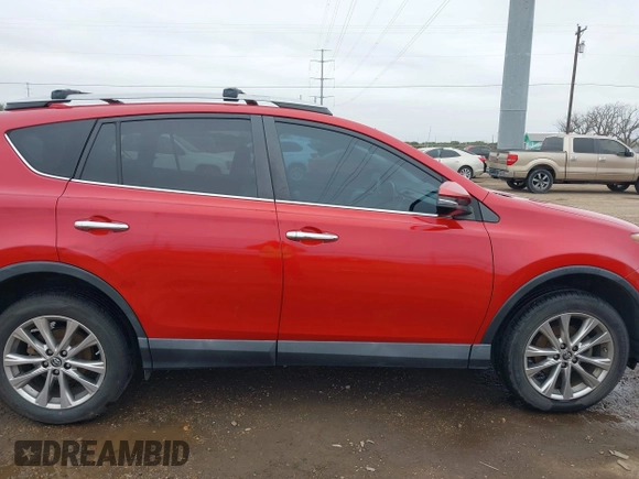 2017 Toyota RAV4 Limited with VIN 2T3YFREVXHW395998, listed as a IAAI auction lot 41579053 with 99,858 mi miles. Bid and sale history available at carsss.com. Image 14.