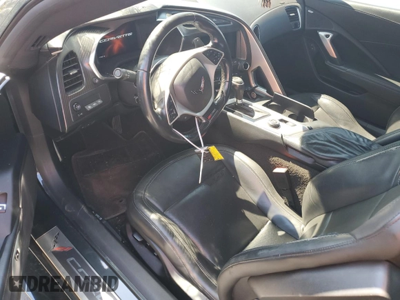 2018 Chevrolet Corvette Z06 2LZ with VIN 1G1YS2D61J5602328, listed as a Copart auction lot 57045475 with 71,441 mi miles and Salvage title. Bid and sale history available at DreamBid. Image 8.