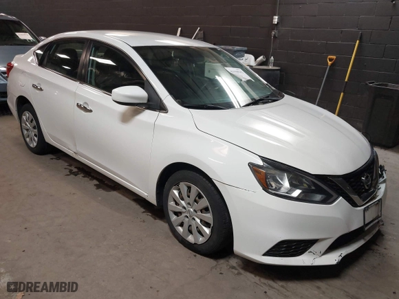 2017 Nissan Sentra S with VIN 3N1AB7AP9HY340352, listed as a IAAI auction lot 41090942 with 108,782 mi miles. Bid and sale history available at carsss.com. Image 1.