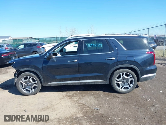 2024 Hyundai Palisade Limited z VIN KM8R5DGE1RU725867, wystawiony jako IAAI lot #41790529 z przebiegiem 33 869 mil mil oraz . Historia ofert i sprzedaży dostępna na DreamBid. Obrazek 14.