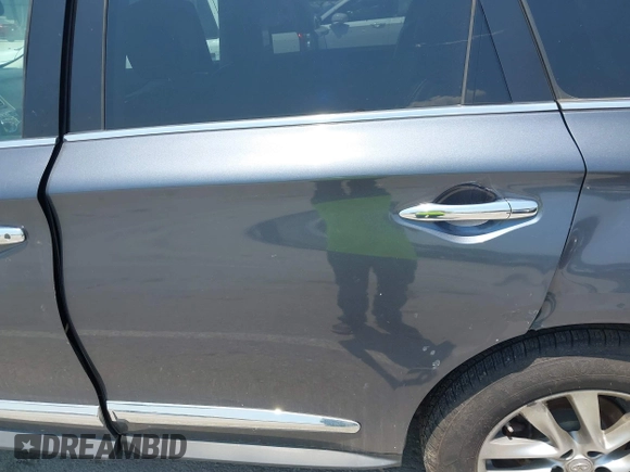 2014 Infiniti QX60 with VIN 5N1AL0MM6EC508693, listed as a IAAI auction lot 42466239 with 174,927 mi miles and . Bid and sale history available at DreamBid. Image 6.