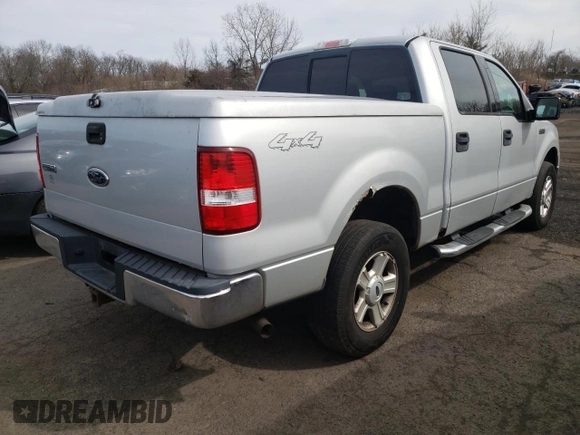 2004 Ford F-150 XLT with VIN 1FTRW14W34KC80436, listed as a Copart auction lot 51331475 with 146,872 mi miles and Clean Title. Bid and sale history available at carsss.com. Image 3.