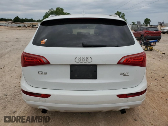 2012 Audi Q5 Premium Plus with VIN WA1LFBFP6CA109504, listed as a Copart auction lot 57720775 with 165,785 mi miles and Clean title. Bid and sale history available at DreamBid. Image 6.
