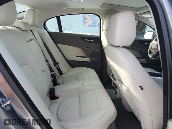 2018 Jaguar XE 25t Prestige with VIN SAJAK4FX1JCP35890, listed as a Copart auction lot 88448445 with 0 mi miles and Salvage Title. Bid and sale history available at carsss.com. Image 10.
