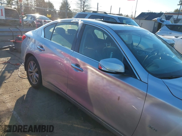 2017 Infiniti Q50 Premium with VIN JN1EV7AR7HM832424, listed as a IAAI auction lot 41372421 with 65,140 mi miles and . Bid and sale history available at DreamBid. Image 13.
