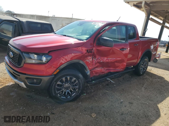 2020 Ford Ranger XL with VIN 1FTER4EH2LLA68823, listed as a Copart auction lot 48925145 with 45,752 mi miles and Salvage Title. Bid and sale history available at carsss.com. Image 1.