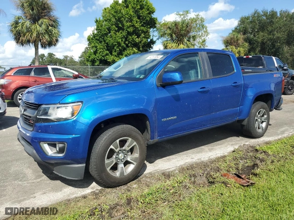 2019 Chevrolet Colorado 4WD Z71 with VIN 1GCGTDEN7K1200470, listed as a Copart auction lot 74207854 with 85,422 mi miles and Salvage Title. Bid and sale history available at carsss.com. Image 1.