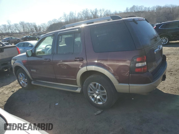 2006 Ford Explorer Eddie Bauer with VIN 1FMEU74866UA13514, listed as a Copart auction lot 47202515 with 189,493 mi miles and Clean title. Bid and sale history available at DreamBid. Image 2.