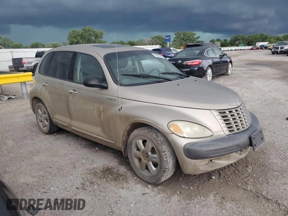 2002 Chrysler PT Cruiser Limited with VIN 3C8FY68B22T329329, listed as a Copart auction lot 60836885 with 99,398 mi miles and Salvage title. Bid and sale history available at DreamBid. Image 4.