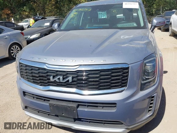 2022 Kia Telluride LX with VIN 5XYP2DHC7NG227251, listed as a IAAI auction lot 40356757 with 57,792 mi miles and . Bid and sale history available at DreamBid. Image 12.
